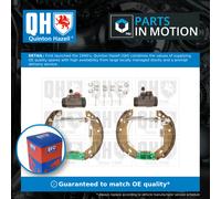 QH Lucas Brake Shoe Kit w/ Auto Adjust /Mounting /Wheel Brake Cylinder - BS777K3