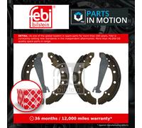 FEBI BILSTEIN Brake Shoe Set 07013 Pack of Two