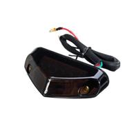 Brake Tail Light 1pc Motorcycle LED Tail Lights Mini Licenses Plate Lamp DC 12V Motorbikes Headlight Taillight Rear Stopping Light Running Light