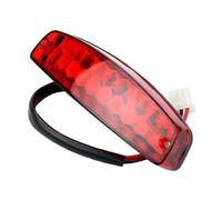 Brake Tail Light LED 3Wire 12V Brake Stop Light License Taillight For ATV Off-road Motorcycle Running Tail Light Universal 12V Rear Lights