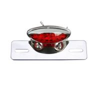 Brake Tail Light Universal Motorcycle Tail Light Day Running Brake License Plated Light Lamp Motorcycle Running Brake Rear Tail Light