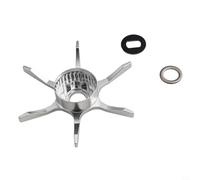 Brake Unloading Wrench for Daiwa Baitcasting Reels - Star Drag Modification Tool Compatible with for Steez, Zillion 1016, Tatula, Salamandura, for Alpha A(Silver)