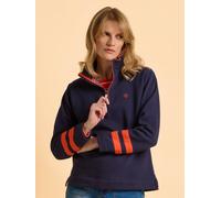 Brakeburn Broadstone Quarter Zip Sweatshirt In Navy Navy 16