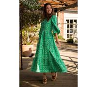 Brakeburn Clarisa Womens Embroidered Maxi Dress - - Size: 14