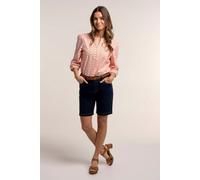 Brakeburn Women's FOSSIL BLOUSE in Coral | Size: 8 Brakeburn Coral 8