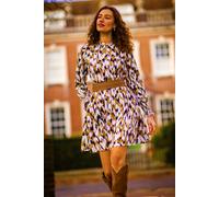 Brakeburn Hunter Dress UK 10 Brown