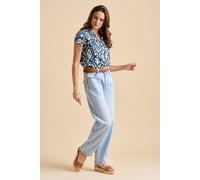 Brakeburn Ikat Blouse In Navy Navy 20