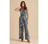 Brakeburn Ikat Jumpsuit In Navy Navy 16
