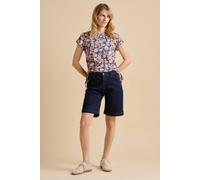 Brakeburn Women's Midnight Garden Jersey T-Shirt in Navy | Size: 8 Brakeburn Navy 8