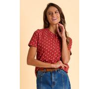 Brakeburn Women's North T-Shirt in Red | Size: 16 Brakeburn Red 16