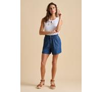 Brakeburn Women's Denim Beach Short in Navy | Size: 20 Brakeburn Navy 20