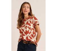 Brakeburn Women's LISA T-SHIRT in Terracotta | Size: 10 Brakeburn Terracotta 10