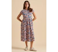 Brakeburn Women's Midnight Garden Midi Dress in Navy | Size: 12 Brakeburn Navy 12