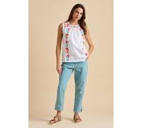 Resort Sleeveless Blouse Brakeburn Cream 12