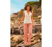 Brakeburn Stripe Straight Leg Jeans In Red Red 18