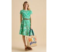 Brakeburn Women's Wildflower Knee Length Dress in Green | Size: 8 Brakeburn Green 8