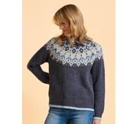 Brakeburn Women's Windswept Jumper in Navy | Size: 18 Brakeburn Navy 18