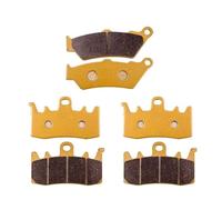 Brakes 1200cc Motorcycle Ceramic Front and Rear Brake Pads Set for BMW R1200GS R1200 R 1200 GS Adventure 1200 2013-2018(Front and Rear)