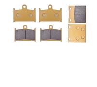 Brakes Motorcycle Front and Rear Brake Pads Ceramic for Suzuki GSXR750 RF900 GSF1200 GSXR 750 GSXR 1100 GSXR 400 90-95 GSF 1200 1997(Front and Rear)