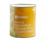 Brakes Whole Grapefruit Segments in Light Syrup 3kg - Juicy Citrus Segments - Ideal for Breakfast, Desserts and Salads - Catering Size