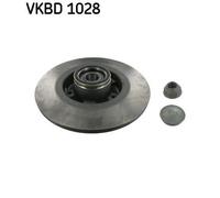 Braking Brake Disc SKF VKBD 1028 Fits Renault Fluence Grand Scénic Scénic