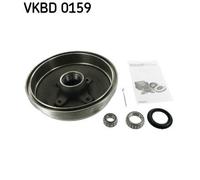Braking Brake Drum SKF VKBD 0159 Fits Opel Vauxhall Corsa Corsavan Nova 4 Holes