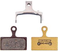 BRAKING CARBON METALLIC BRAKE PADS SHIMANO XT XTR SLX DEORE 978 985 987 785 666