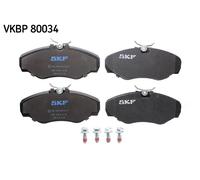 Braking Disc Brake Pad Set SKF VKBP 80034 Fits Nissan Opel Renault
