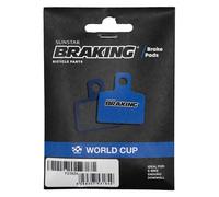 Braking Race World Cup Formula Cura 4 Sintered Disc Brake Pads Clear