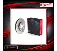 Brembo Brake Disc 09.A820.1X - Drilled Vented - Fits Audi A4/A5 (A5 2008-2012)