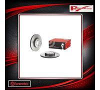 Brembo Brake Discs 09.7379.11 – Pair, Internally Vented, 255mm, Front Axle, Fits Mazda MX-5/323F
