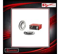 Brembo Brake Discs 09.7359.21 Front Internally Vented 260mm 2x Fits Mercedes A-Class