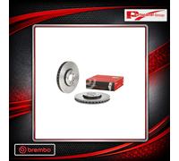 Braking System Brake Disc Front Fits Mercedes-Benz E-Class BREMBO 09.A828.21