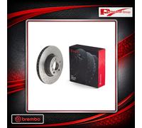 Brembo 09.B570.1X Xtra Front Brake Rotor Perforated UV Coating for BMW OE# 34106787490