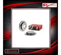BREMBO 2x Brake Discs Solid Rear Axle Fits Mercedes-Benz M-Class 08.7936.11