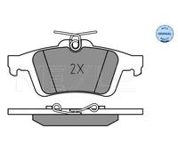 MEYLE 025 241 3717 Brake pad set