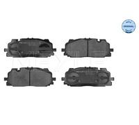 Braking System Disc Brake Pad Set Meyle 025 258 6117 Fits Audi VW A4 A5 A6 A6