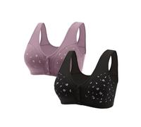 Bralettes Women Green Sports Bra 34 e Underwire Bras Women White for 2 Pack Ladies Underwired Padded Pushup Sports Invisible Strapless Backless Strappy Crop top Beige XXL