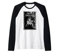 Bram Stoker's Dracula 1897 Original Book Cover Art Raglan Baseball Tee