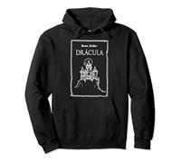 Bram Stoker's Dracula 1897 Original Book Cover Line Art Pullover Hoodie
