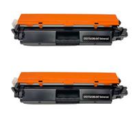 Bramacartuchos - 2 x Compatible Toner Cf217A with Chip 17A / Pro M130 / Pro M102 (2)
