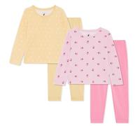 Bramble & Bear (2-Pack) Long Sleeve Pyjamas for Kids & Toddlers - Gentle Organic Cotton Pyjamas Set for 2-10 Years - Comfortable, Cosy, Soft Unisex PJs