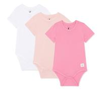 Bramble & Bear (3/6 Pack) Short Sleeve Baby Vests - Organic Cotton Unisex Baby Bodysuit Vests for 0-3 Years - Comfortable Bodysuits for Boys & Girls - Soft, Cosy, Cute