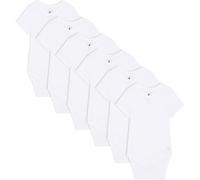 Bramble & Bear (3/6 Pack) Short Sleeve Baby Vests - Organic Cotton Unisex Baby Bodysuit Vests for 0-3 Years - Comfortable Bodysuits for Boys & Girls - Soft, Cosy, Cute