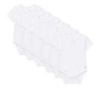 Bramble & Bear 3/6 Pack Short Sleeve Baby Vests - Organic Cotton Unisex Baby Bodysuit Vests for 0-3 Years - Comfortable Bodysuits for Boys & Girls - Soft, Cosy, Cute