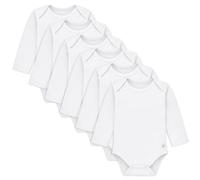 Bramble & Bear 3/6 Pack Short Sleeve Baby Vests - Organic Cotton Unisex Baby Bodysuit Vests for 0-3 Years - Comfortable Bodysuits for Boys & Girls - Soft, Cosy, Cute