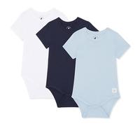 Bramble & Bear (3/6 Pack) Short Sleeve Baby Vests - Organic Cotton Unisex Baby Bodysuit Vests for 0-3 Years - Comfortable Bodysuits for Boys & Girls - Soft, Cosy, Cute