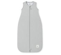 Bramble & Bear Baby Sleeping Bag 1/2.5 Tog - Warm, Breathable Newborn Sleeping Bag in Grey - Sleep Sack or Swaddle Option in Super Soft Cotton - Sleeveless, Easy Access Double Zip & Poppers