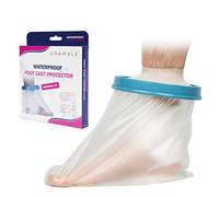 Bramble Foot Cast Protector Transparent & Waterproof - Plastic Boot for Bath & Shower