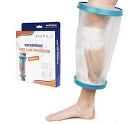 Bramble - Transparent Waterproof Silicone Knee Cast Protector for Bath & Shower